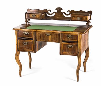 Spätbiedermeier-Damenschreibtisch um 1850/60 - Vánoční aukce - obrazy, koberce, nábytek