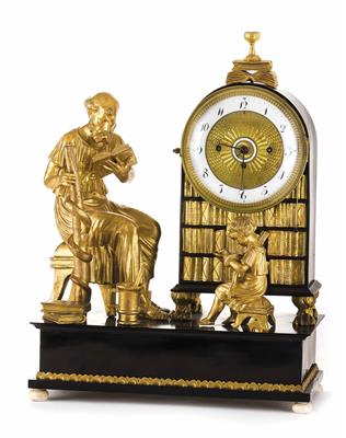 Kommodenuhr im Stil der frühen Biedermeier-Pendulen um 1820 - Velikonoční aukce