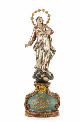 Maria Immaculata, Alpenländisch um 1800 - Easter Auction (Art & Antiques)