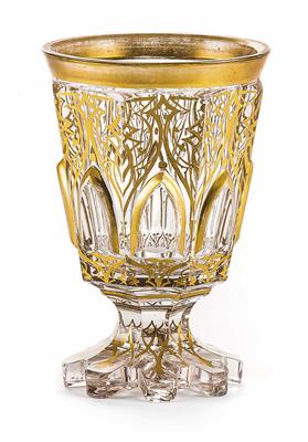 Fußbecher, Böhmen um 1850 - Easter Auction (Art & Antiques)