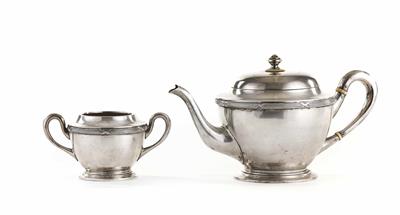 Wiener Teekanne und Zuckerbehälter - Schmuck, Uhren und Antiquitäten