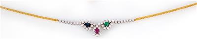 Brillantcollier zus. ca. 2,30 ct - Antiques, art and jewellery – Salzburg