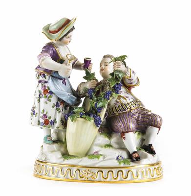 Figurengruppe "Herbst", Meissen, 1. Viertel 20. Jhdt., Entwurf M. V. Acier - Antiques, art and jewellery – Salzburg