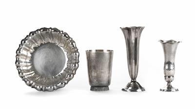Schale, Becher und zwei Vasen, u. a. Jarosinski  &  Vaugoin - Arte, antiquariato e gioielli – Salisburgo