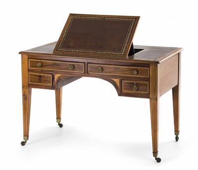 Englischer Schreibtisch, Regency Periode, 1. Viertel 19. Jahrhundert - Christmas auction