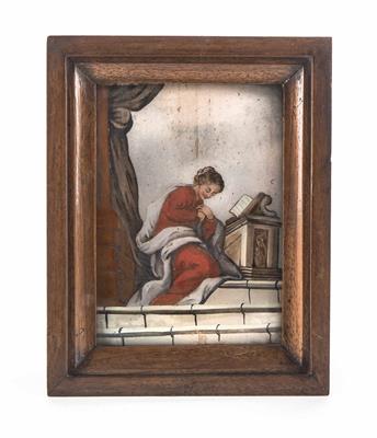 Hinterglasbild, Augsburg um 1800 - Christmas auction