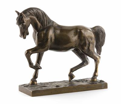Schreitendes Pferd, 19. Jahrhundert - Vánoční aukce