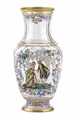Vase im "Rococostyle", - Vánoční aukce