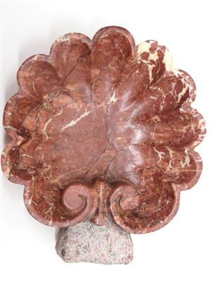 Muschelförmige Weihwasserschale, 20. Jahrhundert - Gioielli, arte e antiquariato