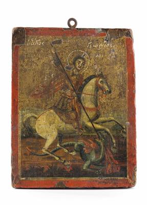 Griechische Ikone, 19. Jahrhundert - Easter Auction
