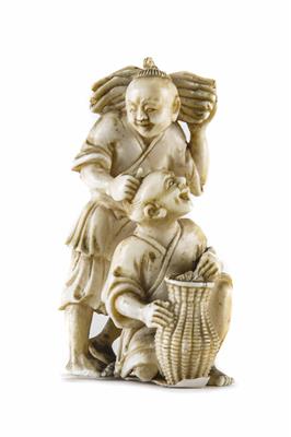 Netsuke, China, 19. Jahrhundert - Asta di pasqua