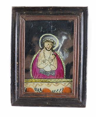 Spiegel-Hinterglasbild, Bayern, Raimundsreut, 19. Jahrhundert - Easter Auction