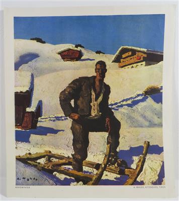 Antiquarischer Druck aus dem Kunstverlag Alfons Walde (1891-1958) - Moderní tisky