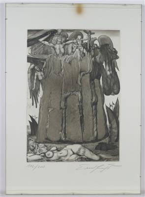 Ernst Fuchs * - Bilder und Grafiken 20. Jahrhundert
