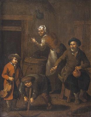 Niederländische Schule, 17. Jahrhundert, Umkreis Cornelis Pietersz. Bega - Asta di Natale