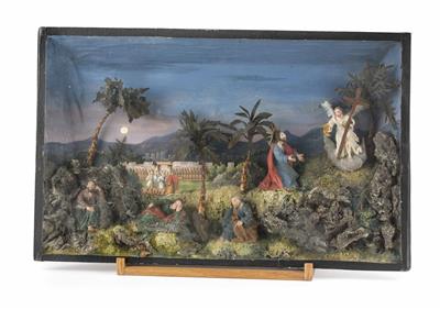 Kastenbild, Alpenländisch 1. Hälfte 19. Jahrhundert - Christmas auction