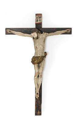 Kruzifixus, wohl Spanien, 1. Hälfte 17. Jhdt. - Vánoční aukce