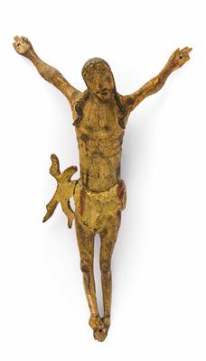 Romanischer Christus um 1300 - Asta di Natale