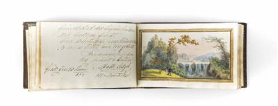 Biedermeier-Stammbuch der Klagenfurter Familie Skube - Christmas auction