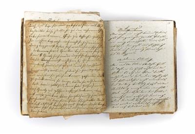 Handgeschriebenes Kochbuch der Biedermeierzeit um 1830 - Christmas auction