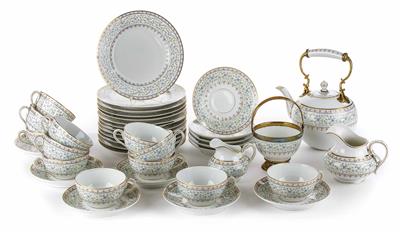 Kaffee-, Tee- und Mokkaserviceteile, Fischer  &  Mieg, Pirkenhammer um 1900 - Christmas auction