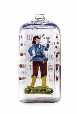 Branntweinflasche, wohl Freudenthal, datiert 1745 - Easter Auction