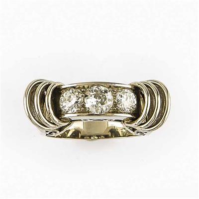 Altschliffbrillant Ring zus. ca. 1,60 ct - Schmuck, Taschen- und Armbanduhren, Kunst des 20. Jahrhunderts