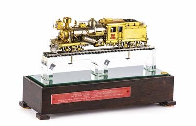 Locomotiva a vapore "Climax" Umberto T., Capilano Timber Company C-Klasse - Schmuck, Taschen- und Armbanduhren, Kunst des 20. Jahrhunderts