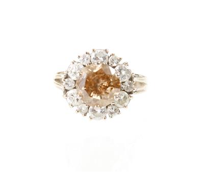 Brillantdamenring zus. ca. 3,50 ct - Summerauction