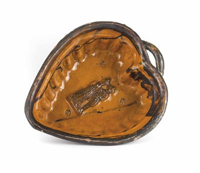 Herzförmige Backform, 19. Jahrhundert - Christmas auction
