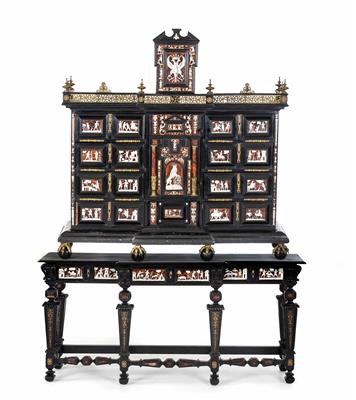 Kabinett-Aufsatzschrank im Renaissancestil, Flämisch, 17./19. Jahrhundert - Christmas auction