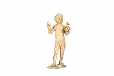 Heiliges Jesuskind, wohl Alpenländisch, ausgehendes 17. Jahrhundert - Velikonoční aukce