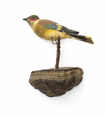 Viechtauer Singvogel, Oberösterreich, 19. Jahrhundert - Vánoční aukce - Stříbro, sklo, porcelán, Moderní grafika, koberce