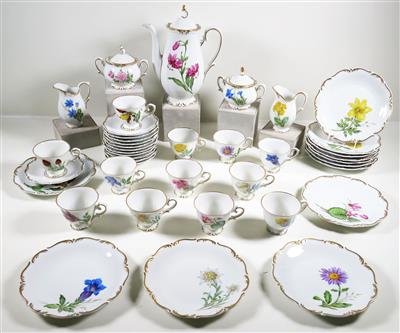 Kaffeeservice, Tirschenreuth, um 1970 - Christmas auction - Silver, glass, porcelain, graphics, militaria, carpets