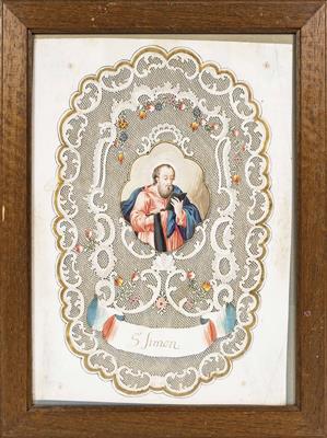 Spitzenbild, 2. Hälfte 18. Jahrhundert - Easter Auction