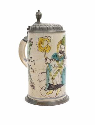 Walzenkrug, Alpenländisch, 19. Jahrhundert - Easter Auction