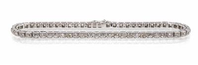 Rivière Brillant Diamantarmband zus. ca. 2,60 ct - Gioielli e orologi del XX secolo