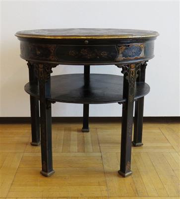 Runder Tisch, China-Design, 1. Hälfte 20. Jahrhundert - Asta estiva