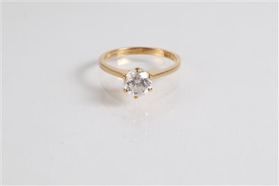 Solitärring ca. 0,75 ct - Sommerauktion