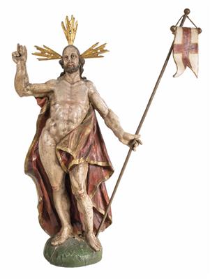 Christus als Auferstandener, Alpenländisch, 18. Jahrhundert - Easter Auction
