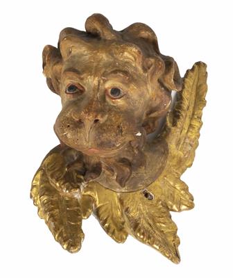 Geflügelter Löwe - Symbol des Hl. Evangelisten Markus, wohl Tirol, 18. Jahrhundert - Easter Auction