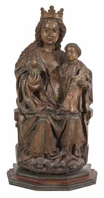 Madonna mit Kind, Österreichisch, 1. Hälfte 16. Jahrhundert - Easter Auction