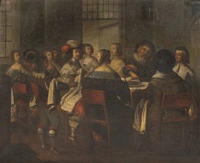 Niederländische Schule, 17. Jahrhundert - Asta di pasqua