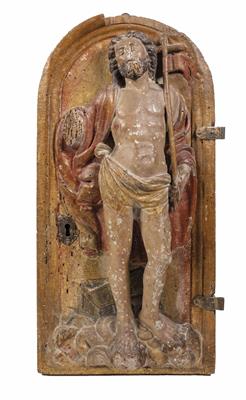 Tabernakeltüre - Christus als Auferstandener, Spanien, 16. Jahrhundert - Osterauktion