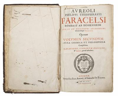 Aureolus Philippus Theophrastus Paracelsus Bombastus von Hohenheim - Velikonoční aukce