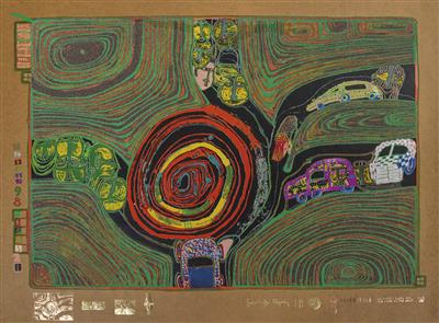 Friedensreich Hundertwasser * - Art and Antiques, special 20th century paintings and prints