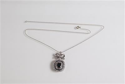 Altschliffdiamantanhänger zus. ca. 1,10 ct - Asta estiva