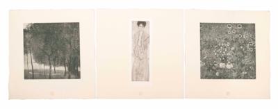 Nach Gustav Klimt (Wien 1862-1918) - Christmas auction - Silver, glass, porcelain, graphics, militaria, carpets