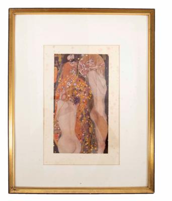 Nach Gustav Klimt (Wien 1862-1918) - Asta di Natale - Argenti, vetri, porcellane, incisione, militaria, tappeti