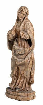 Trauernde Hl. Maria, 18. Jahrhundert - Asta di Natale - Argenti, vetri, porcellane, incisione, militaria, tappeti